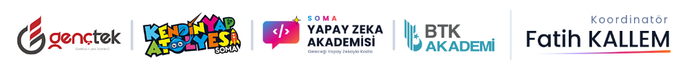 GençTek, Kendin Yap Atölyesi Soma, Soma Yapay Zeka Akademisi, BTK Akademi, Koordinatör Fatih KALLEM